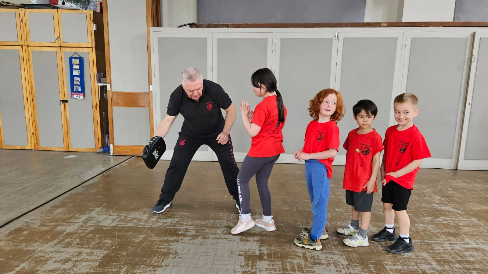 Children's martial arts class